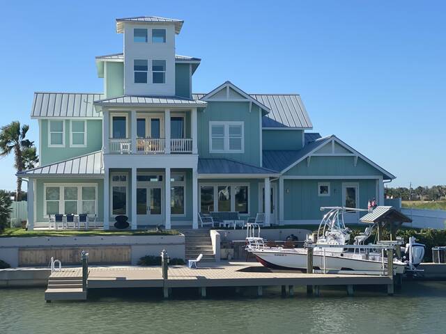 turquoise house