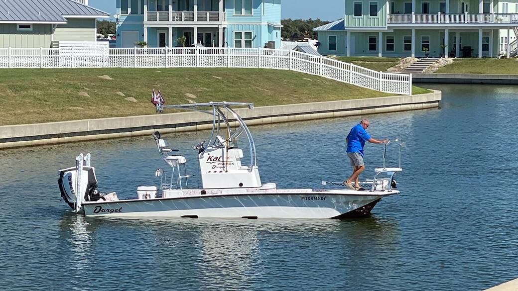 Man Boating