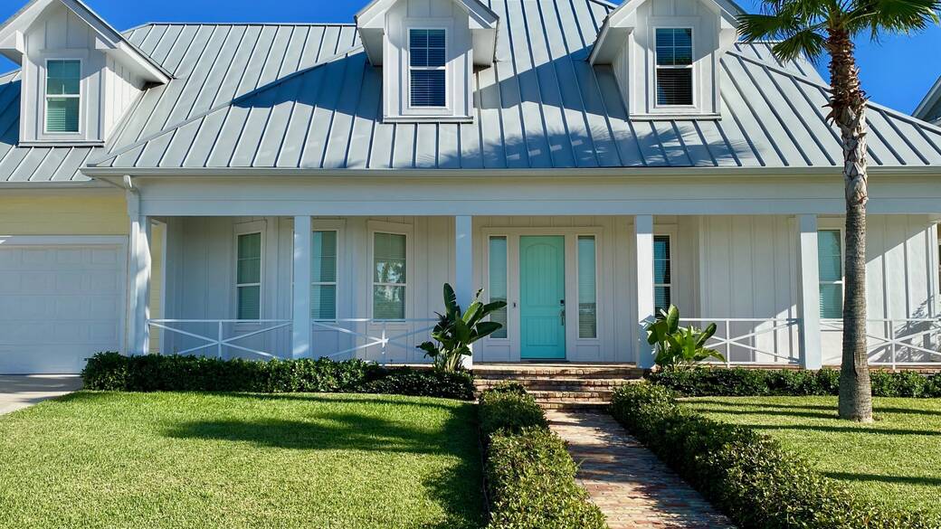 completed home