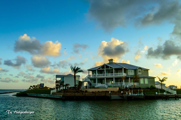waterfront home