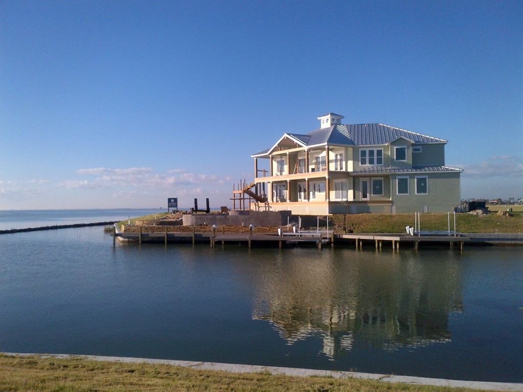 waterfront home